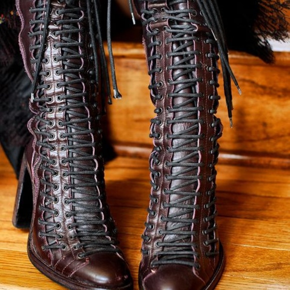 ISO Ann Demeulemeester Triple Lace sz 37 - 37.5 - Picture 2 of 3